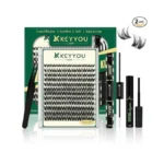 Keyyou Lash Clusters Kit 120pcs 8-18mm Mix Diy... - Coupon