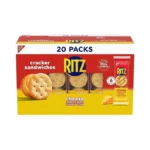 Ritz Cheese Sandwich Crackers Lunch Snacks 20 Snack... - Coupon