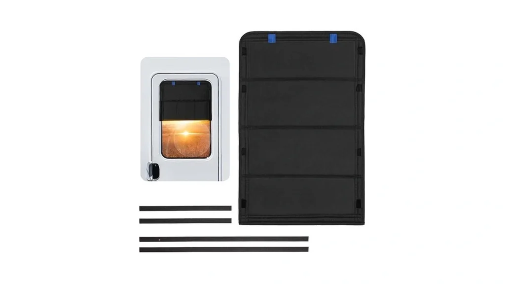 Funomo Rv Door Window Shade New Model Foldable Rv... - Coupon