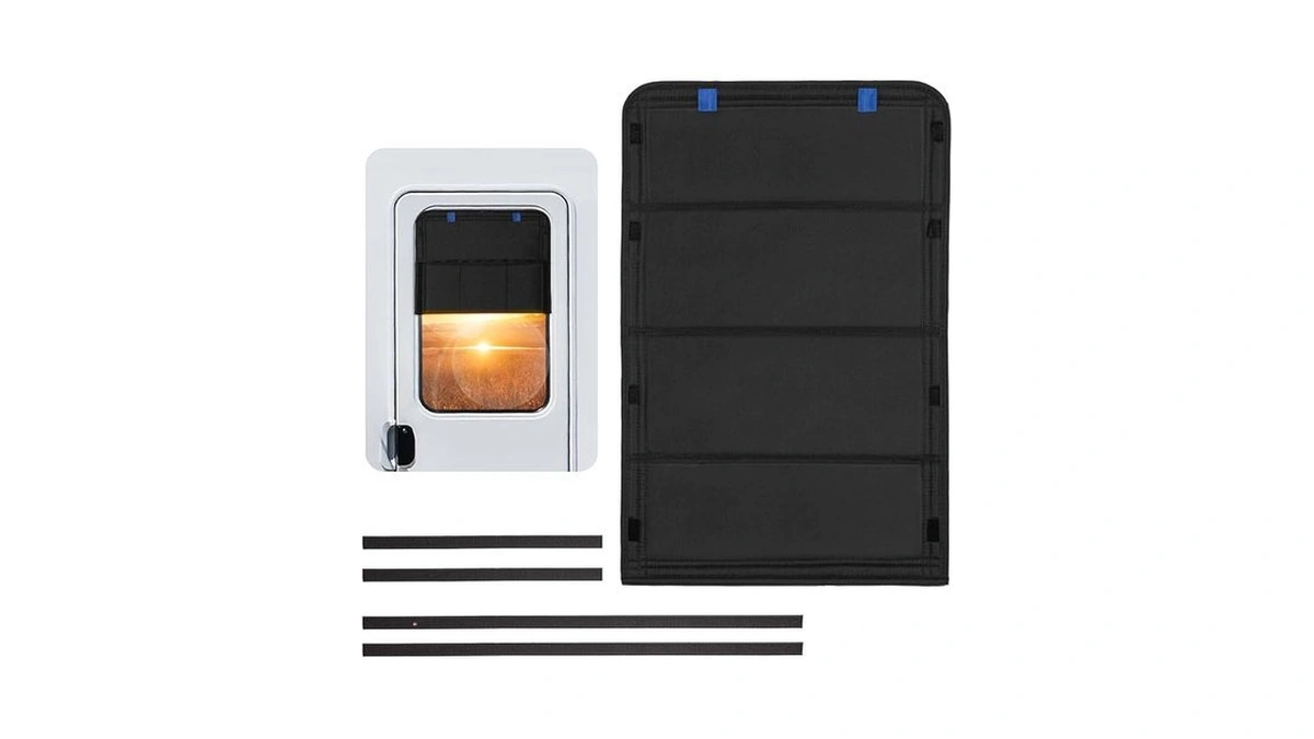Funomo Rv Door Window Shade New Model Foldable Rv... - Coupon