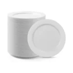 Bestluck 100pcs White Plastic Dessert Plates 7inch... - Coupon