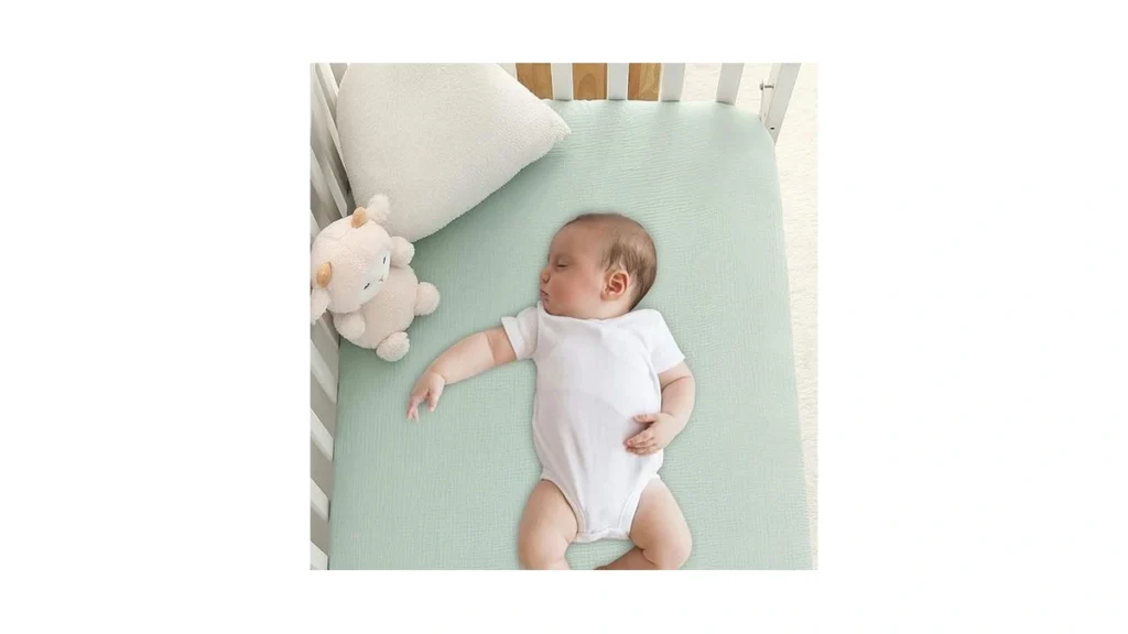 Cottonbebe Muslin Crib Sheets 100 Cotton Soft... - Coupon