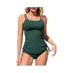 Anfilia Womens Two Piece Swimsuits Tummy Control... - Coupon