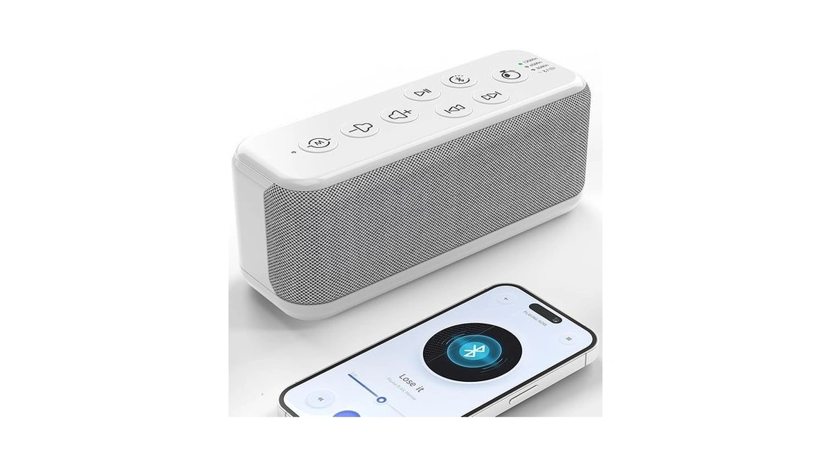 White Noise Sound Machine With 3000mah Rechargeable... - Coupon