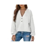 Dokotoo Spring Tops For Women 2026 Casual V Neck... - Coupon