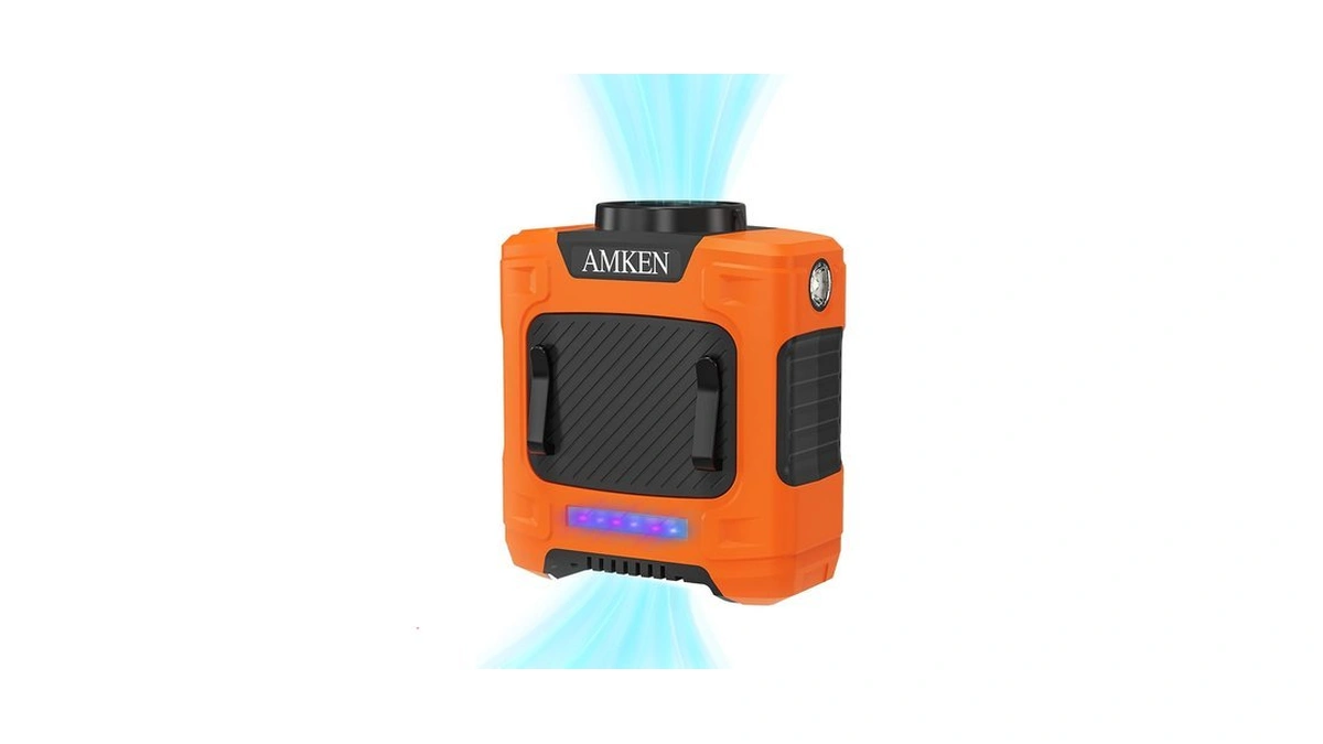 Amken Waist Fan 10000mah Rechargeable Belt Clip Fan... - Coupon
