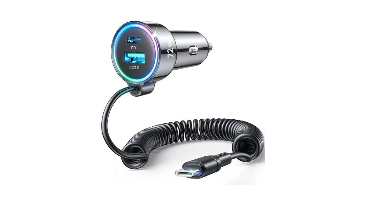 72w Car Charger Usb C For Iphone 17 16 36w Super... - Coupon