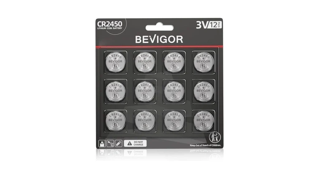 Bevigor 2450 Battery Compatible With Airtag Cr2450... - Coupon