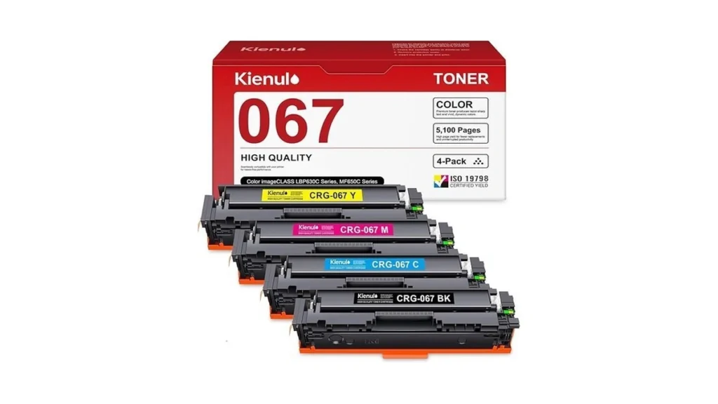 Kienul 067 Toner Cartridge Set 4-pack B C M Y... - Coupon