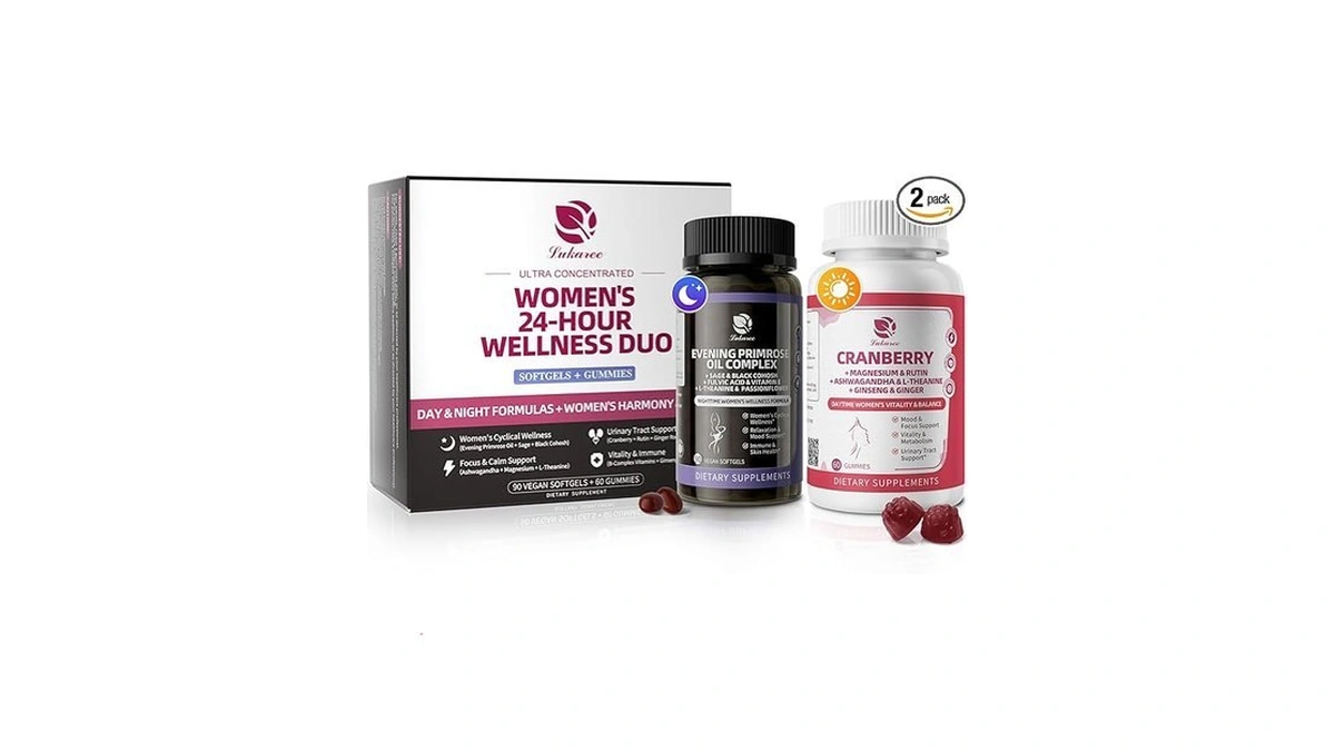 Lukaree Evening Primrose Oil Cranberry Wellness Duo... - Coupon