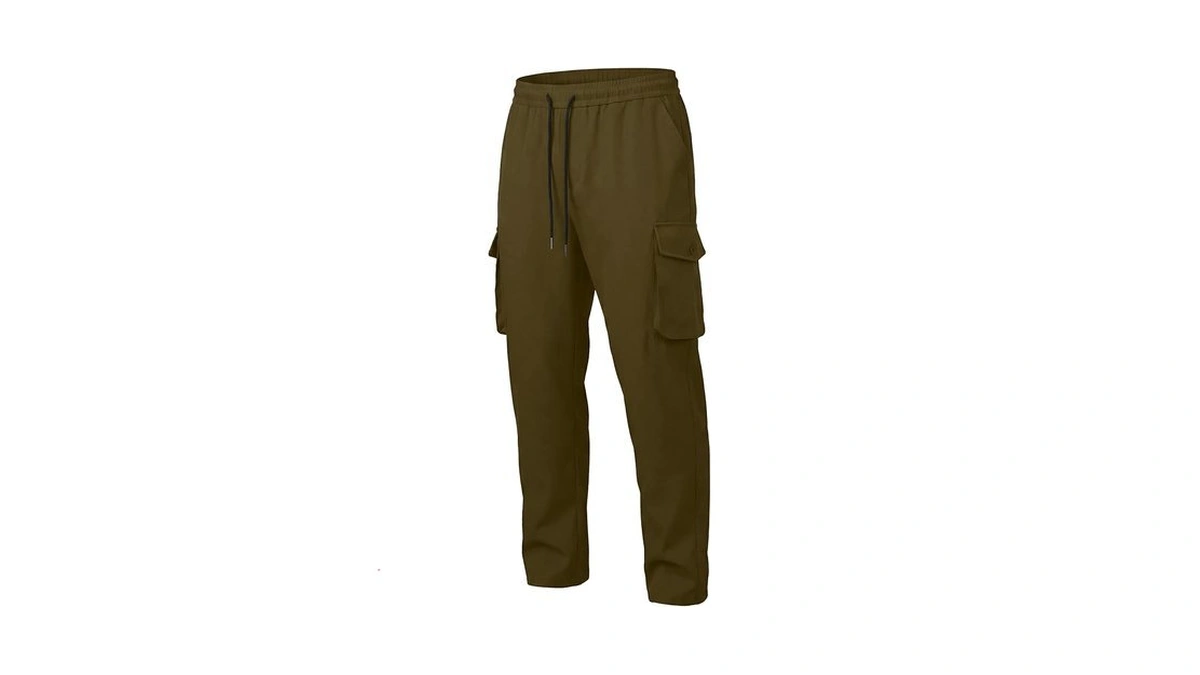 Dislanbo Men S Lightweight Cargo Pants Elastic... - Coupon