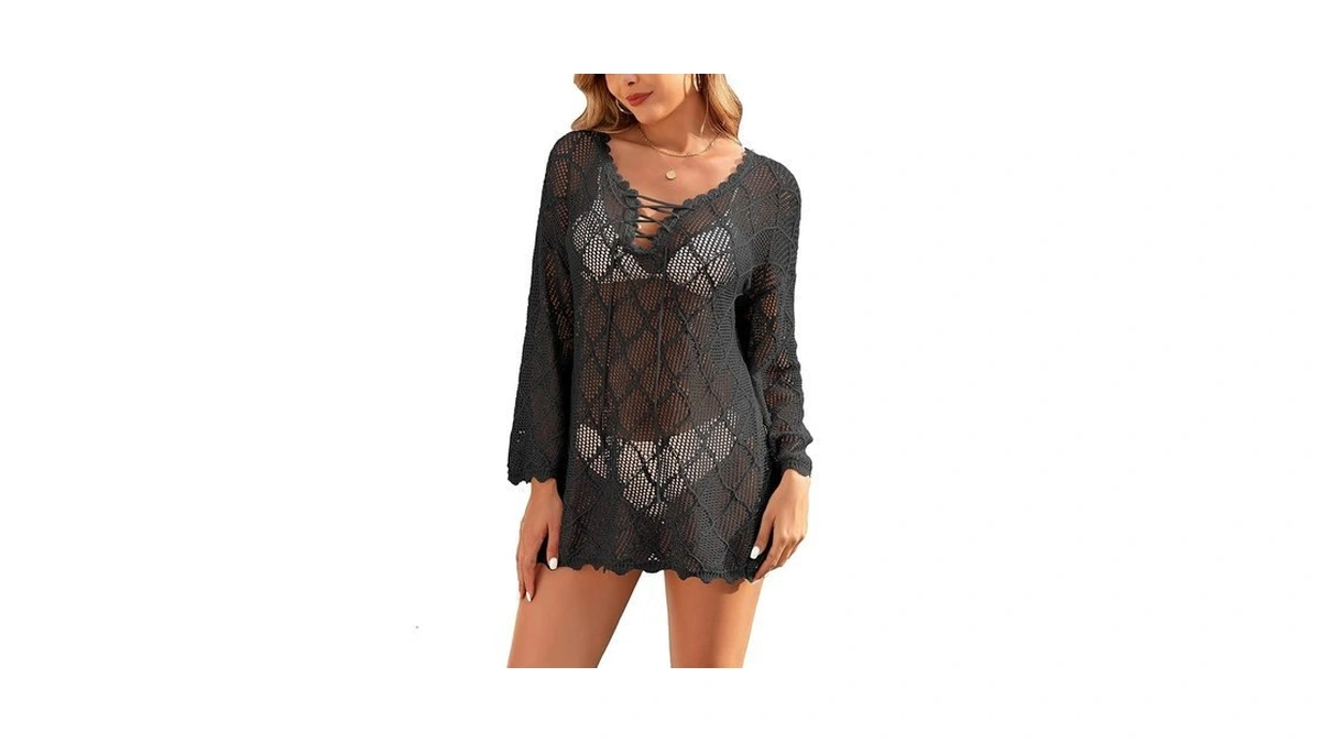 Viaurbe Women S Crochet Cover Ups 2026 Hollow Out... - Coupon