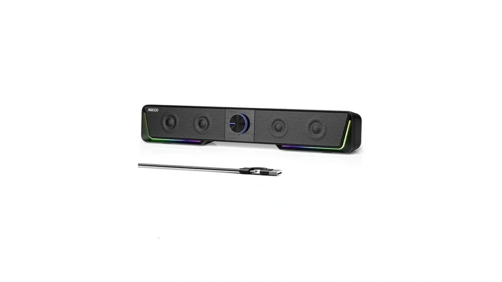Jeecoo A40 Bluetooth Computer Speakers With Clear... - Coupon