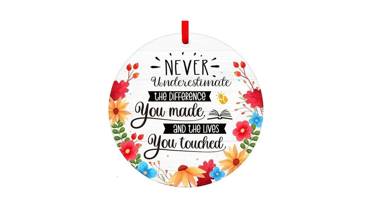 Petcee Teacher Christmas Ornaments 2025 Teacher... - Coupon