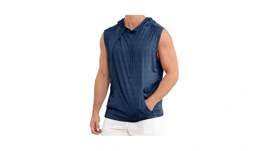Invictusy Men S Sleeveless Hooded Tank Tops Workout... - Coupon