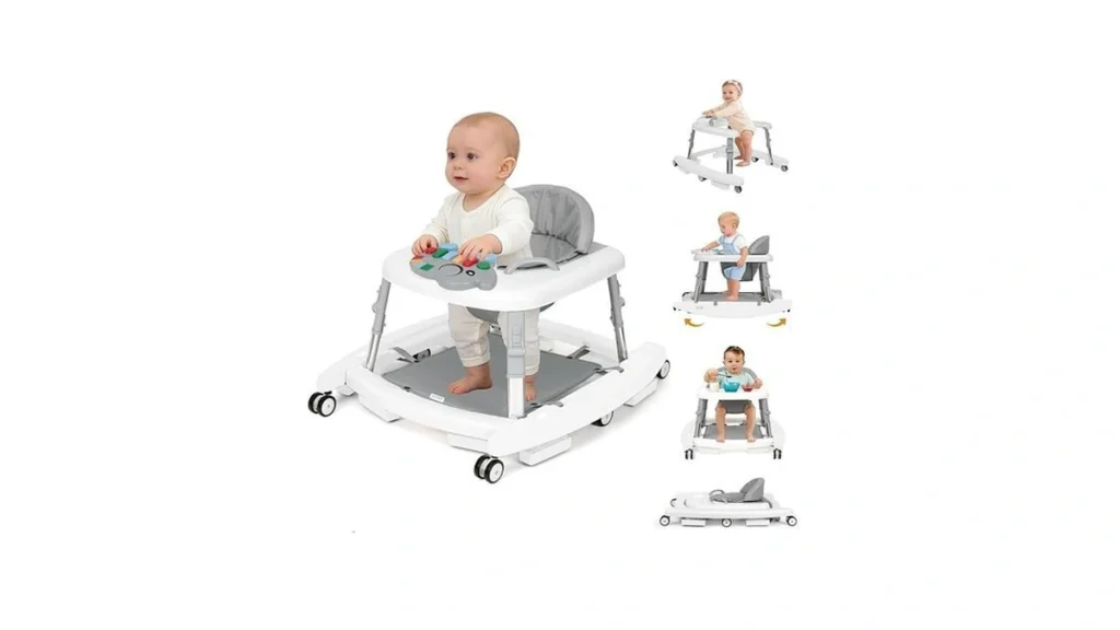 Tickeagle 5-in-1 Baby Walker For Boys And Girls... - Coupon
