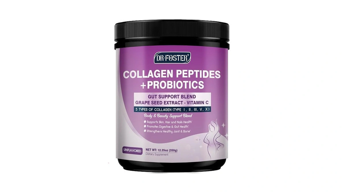 Drfoster Collagen Peptides Powder With Probiotics -... - Coupon