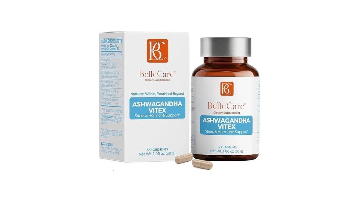 Bellecare Ashwagandha 600mg With Probiotic Vitex... - Coupon