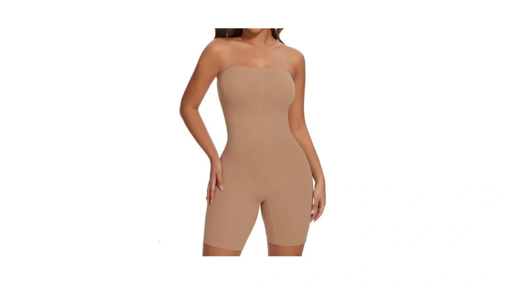 Shaperin Women Strapless Shapewear Built In Bra... - Coupon