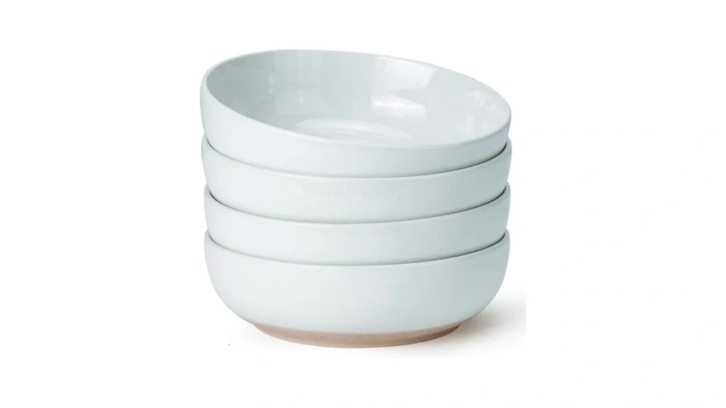 Metflavor Pasta Bowls Set Of 4 34oz Speckled... - Coupon