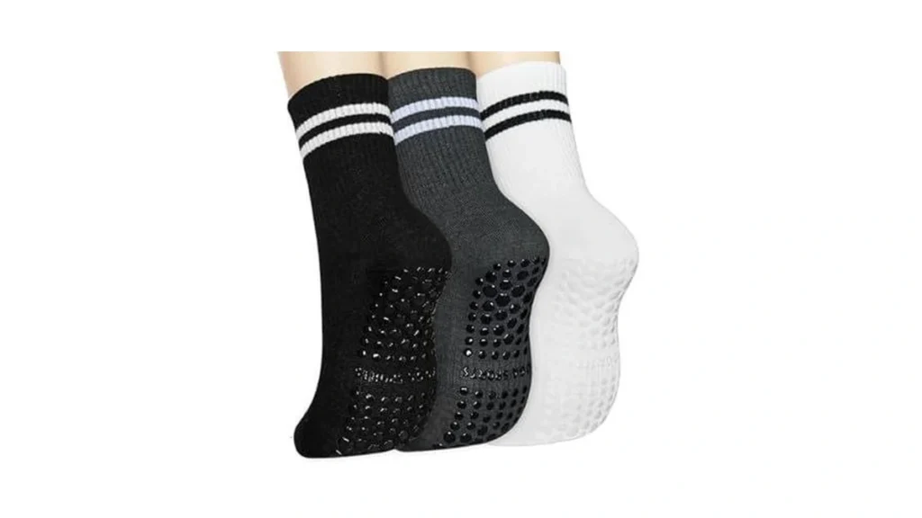 Hotbird Grippy Pilates Socks With Grips For Women... - Coupon