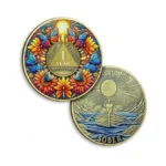 Sunflower Butterfly 1 Year Sobriety Coin One Day At... - Coupon