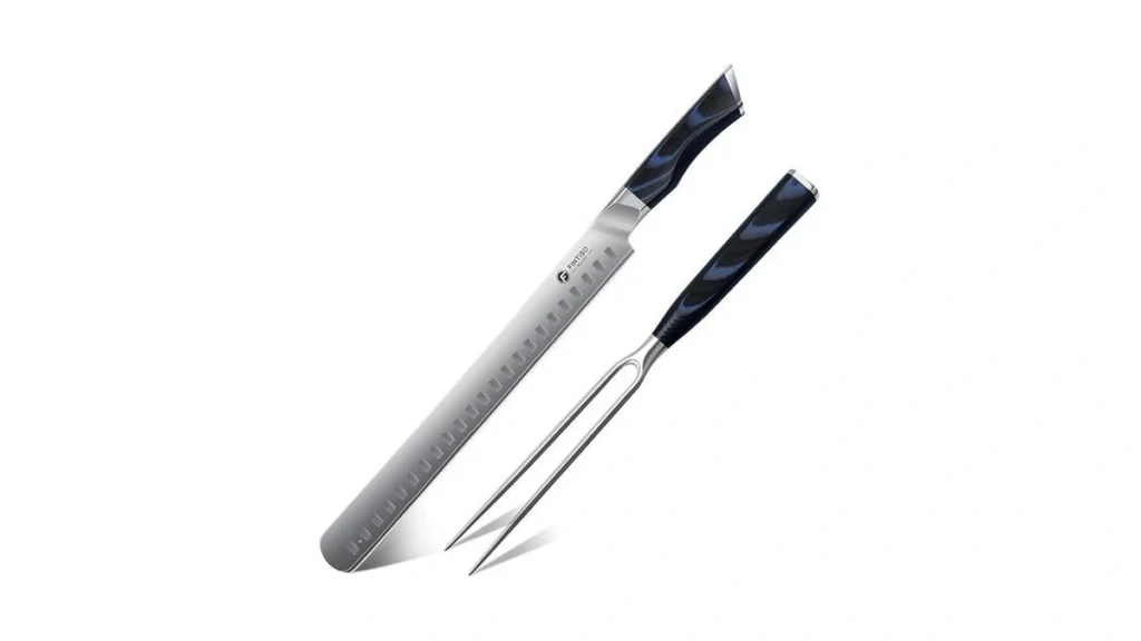 Fintiso Bbq Carving Knife Set Brisket Slicing Knife... - Coupon