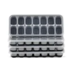 Ice Cube Tray 4 Pack Easy-release Flexible 56 Pcs... - Coupon
