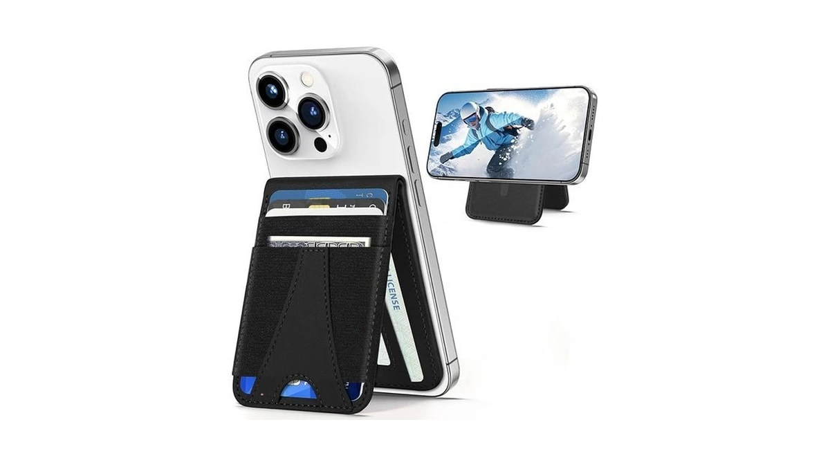 Miroddi Magnetic Phone Wallet Stand For Iphone 16... - Coupon