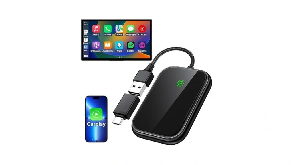 Sctrie Wireless Carplay Adapter For Apple - 2025... - Coupon