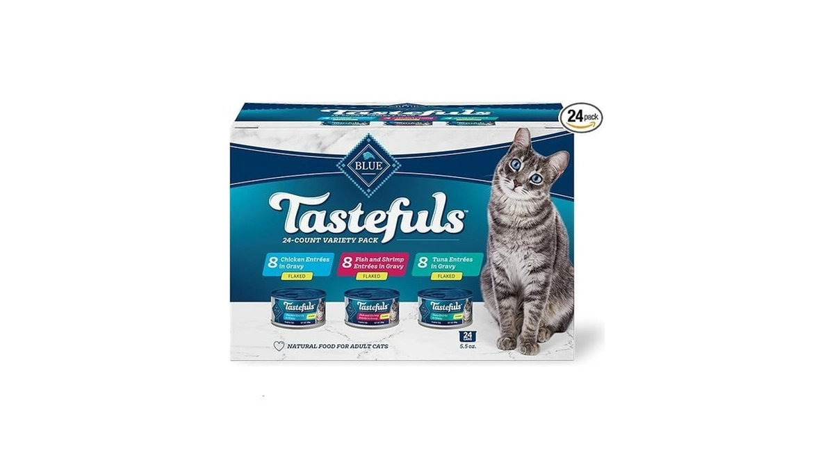 Blue Buffalo Tastefuls Flaked Wet Cat Food Variety... - Coupon