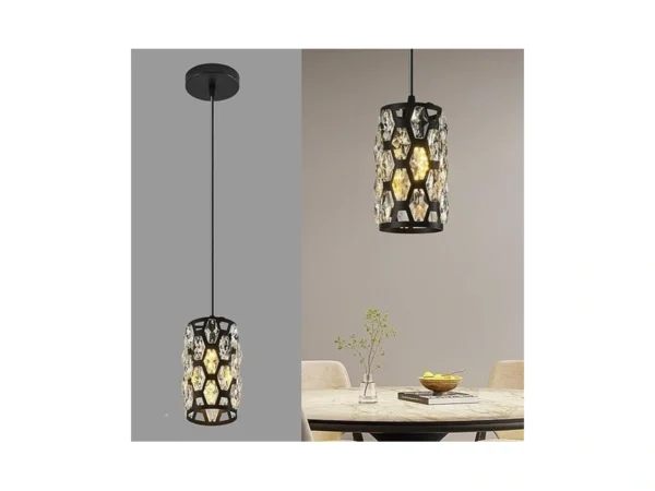 Vodcrindax Pendant Lights Kitchen Island Black... - Coupon