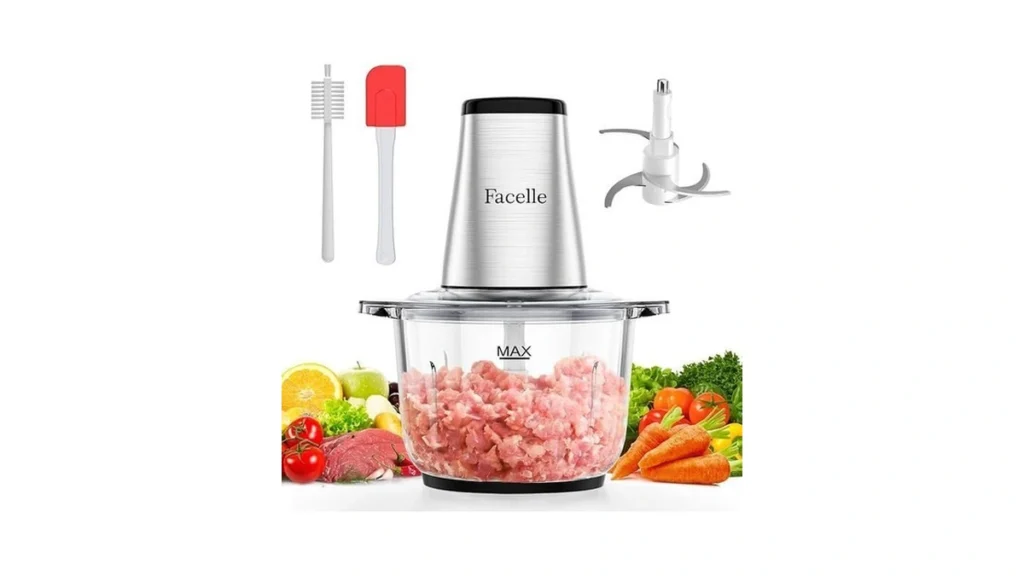 Food Processor Facelle Meat Grinder 8-cup Food... - Coupon