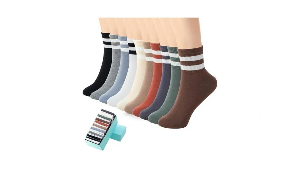 Sisosock Quarter Crew Cotton Socks For Women... - Coupon