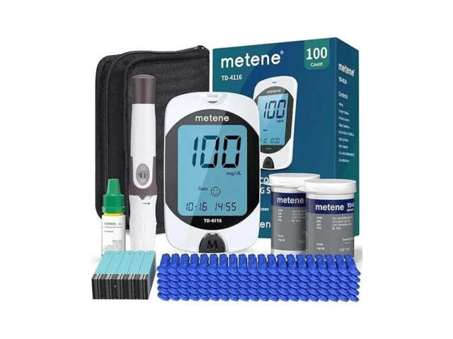 Metene Td-4116 Blood Glucose Monitor Kit 100… – Coupon