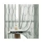 Homeideas Sage Green Sheer Curtains 52 X 96 Inches... - Coupon