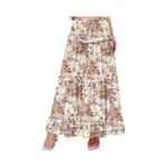 Cyinu Women S Long Skirt Chiffon Elastic High Waist... - Coupon