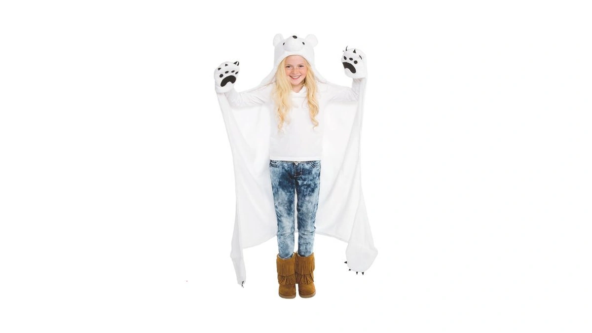 Fin Fun Wearable Hooded Blanket For Kids - Animal... - Coupon