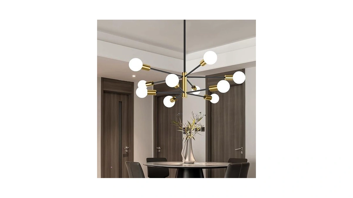Beslowe 31 10-light Modern Sputnik Chandelier Mid... - Coupon
