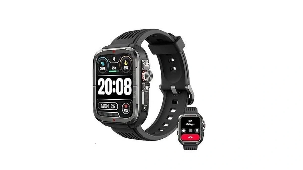 Skg Smart Watch For Men Women 1 8 Men S Military... - Coupon