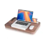 Wishacc Lap Desk With Cushion And Hidden Book Clips... - Coupon