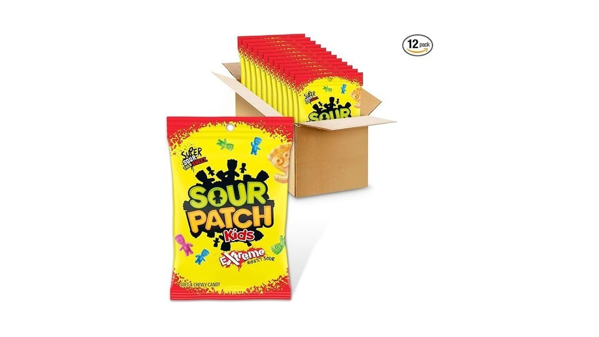 Sour Patch Kids Extreme Sour Soft Chewy Gummy Candy... - Coupon