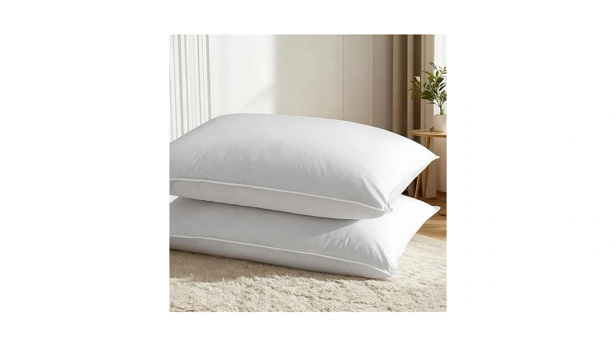 Wqspring Down Pillows King Size Set Of 2-750 Fill... - Coupon