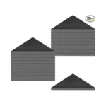 Eoere 20 Pcs Heavy Duty Steel Plate Gussets 2 X 2 X... - Coupon