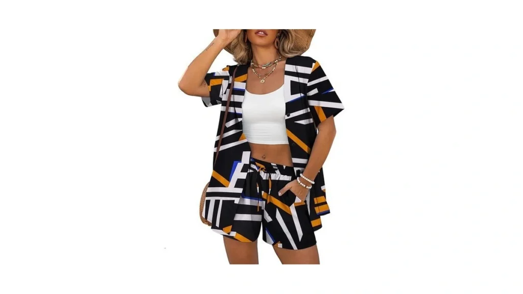 Redhotype Womens 2 Piece Outfits Lightweight Button... - Coupon