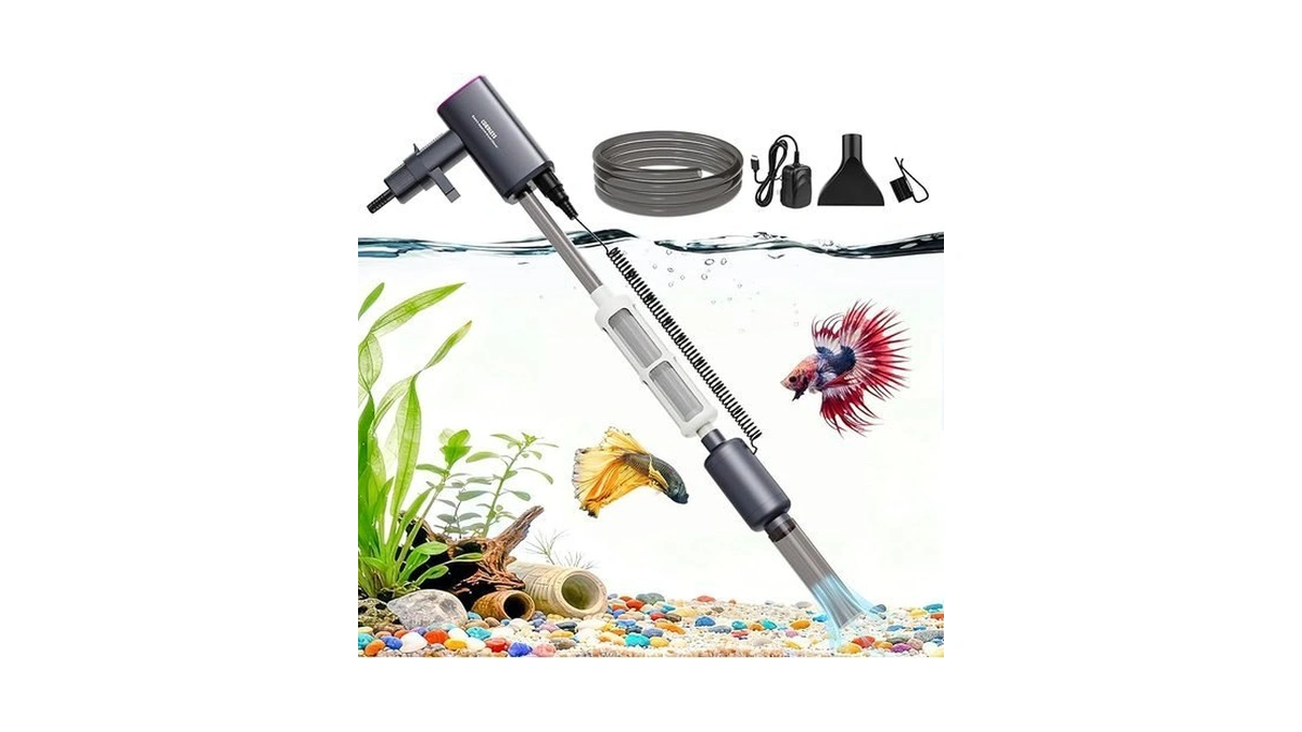 Cordless Electric Aquarium Gravel Cleaner... - Amazon Promo Code