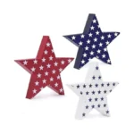 Patriotic Star For Home Decor 4th Of July Wooden... - Coupon