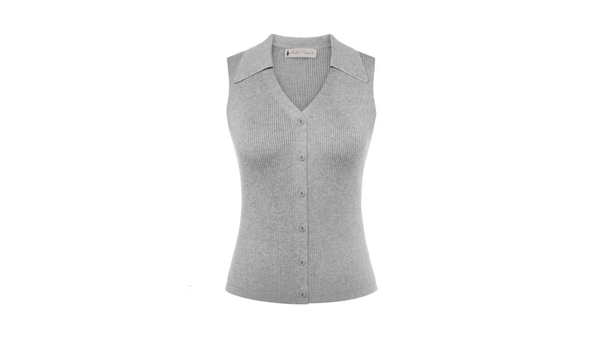 Belle Poque Women S Button Down Tank Tops Summer... - Coupon