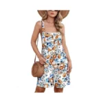 Moodclo Womens Romper Blue Yellow Inks Medium... - Coupon