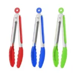 Hotec Silicone Kitchen Tongs For Cooking 9-inch... - Coupon